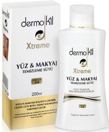 Dermokil Xtreme Yüz ve Makyaj Temizleme Sütü 200 ml.
