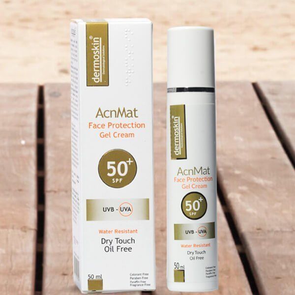 Dermoskin Acne Mat Face Protection Gel Cream Spf50+ 50 ml.