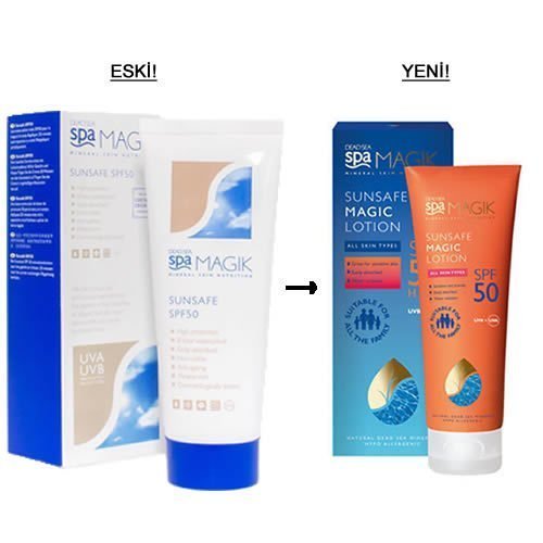 Dead Sea Spa Magik Güneş Kremi Sunsafe Spf50 75 ml.