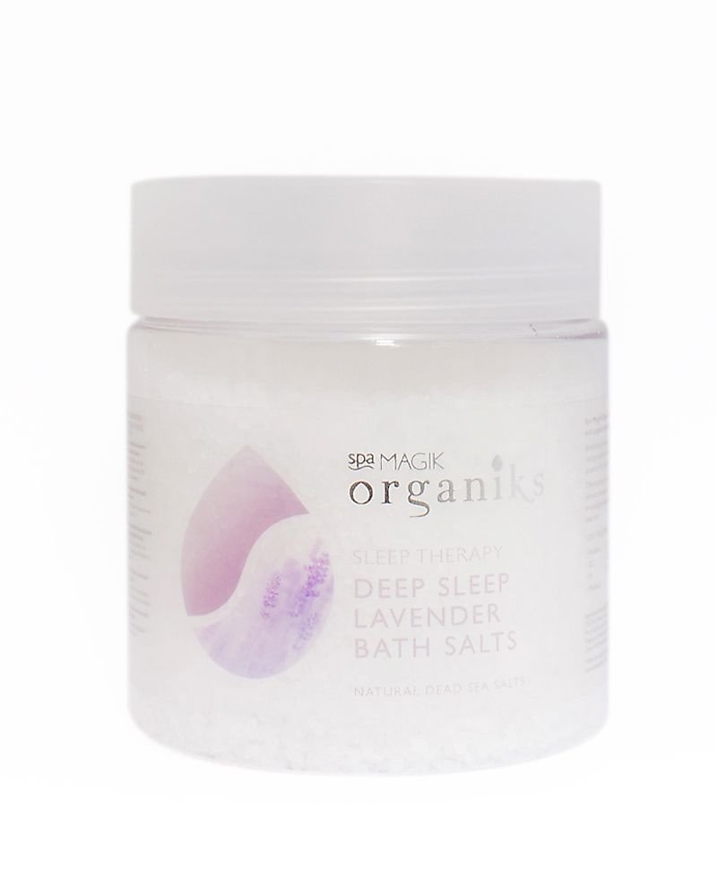 Dead Sea Spa Magik Organiks Deep Sleep Lavender Bath Salts 550 gr. - Lavantalı Banyo Tuzu