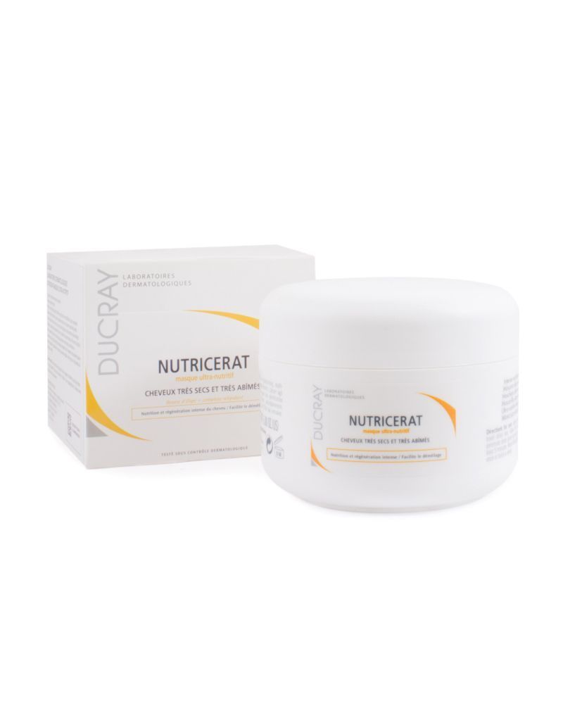 Ducray Nutricerat Masque 150 ml. - Kuru, Çok Kuru ve Yıpranmış Saçlar için Onarıcı Maske