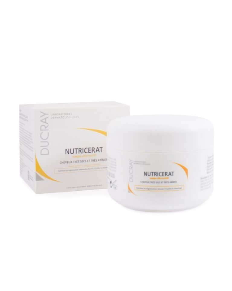 Ducray Nutricerat Masque 150 ml. - Kuru, Çok Kuru ve Yıpranmış Saçlar için Onarıcı Maske