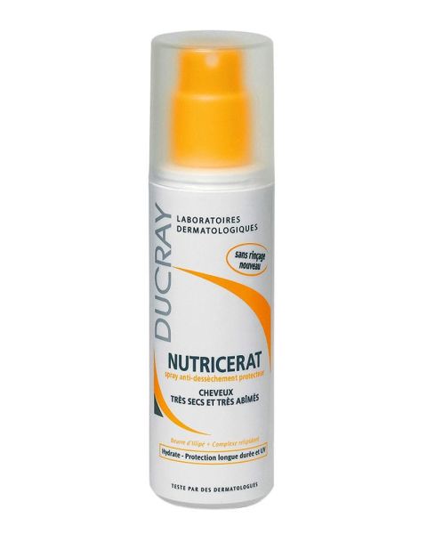 Ducray Nutricerat Spray 75 ml. - Kuru Saçlar için Durulanmayan Bakım