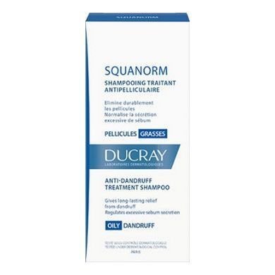 Ducray Squanorm Oily Dandruff 200 ml. - Yağlı Saçlar için Kepeğe Karşı Şampuan