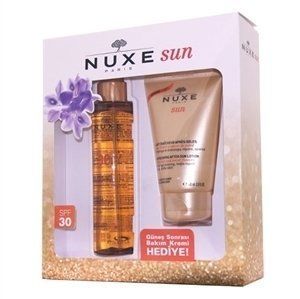 Nuxe Bronzlaştırıcı Yüz ve Vücut Yağı Spf30 150 ml. + Güneş Sonrası Bakım Kremi 100 ml.