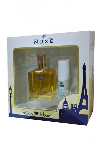 Nuxe Çok Amaçlı Kuru Yağ 100 ml. - Huile Prodigieuse + Göz Bakım Kremi 15 ml. - Contour Des Yeux Prodigieux