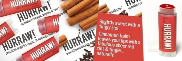 Hurraw Lip Balm Cinnamon Dudak Balmı Tarçın 4.3 gr.