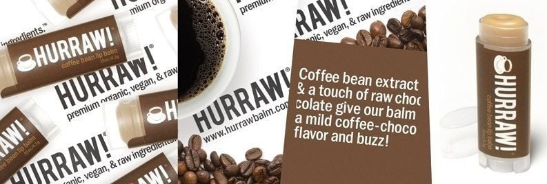 Hurraw Coffee Bean Lip Balm Dudak Balmı Kahve 4.3 gr.