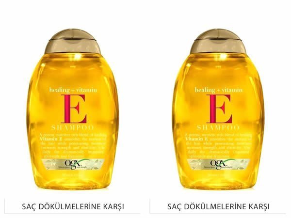 Organix E Vitaminli Şampuan 385 ml. 2li