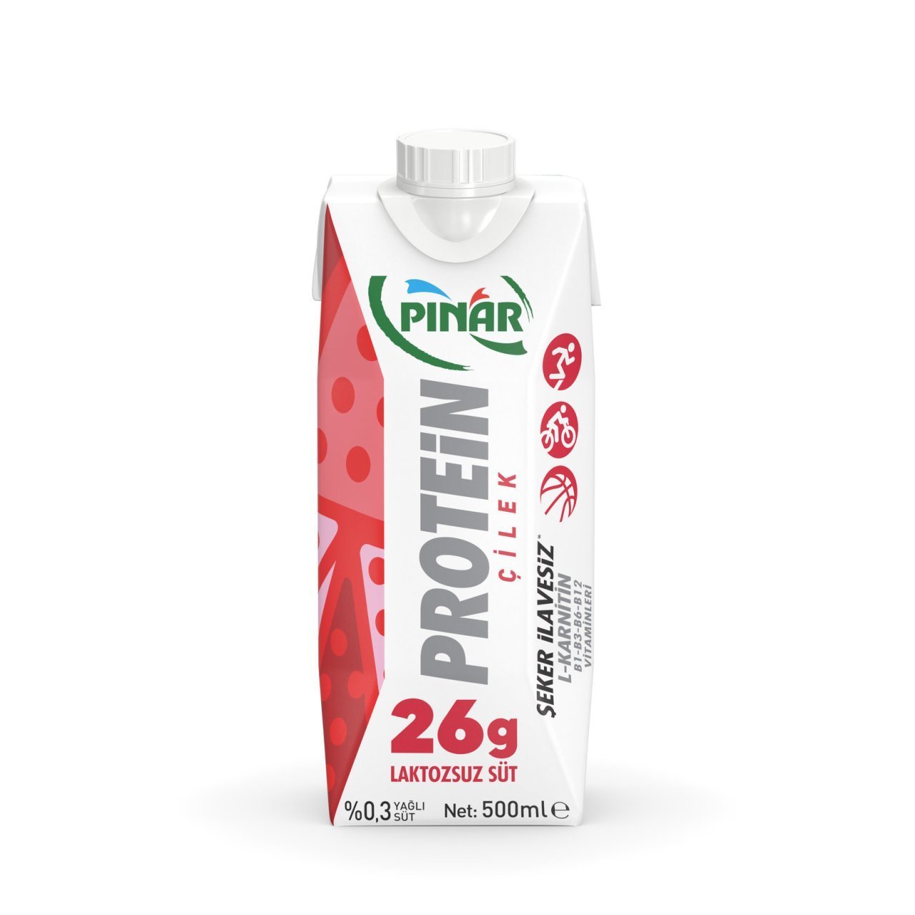 Pınar Protein Çilekli Süt 500 ML