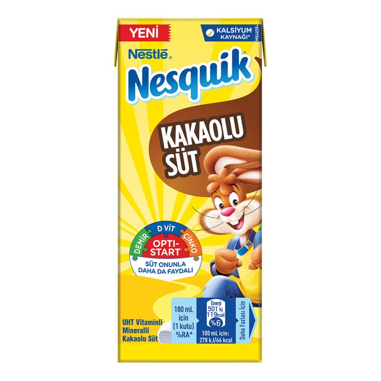 Nestle Nesquik Süt Kakao 180 ML