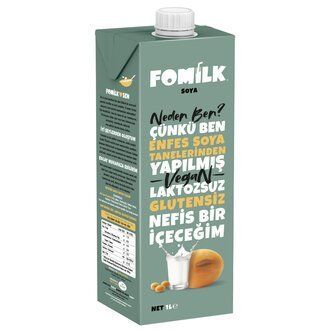 Fomilk Soya Sütü 1 LT