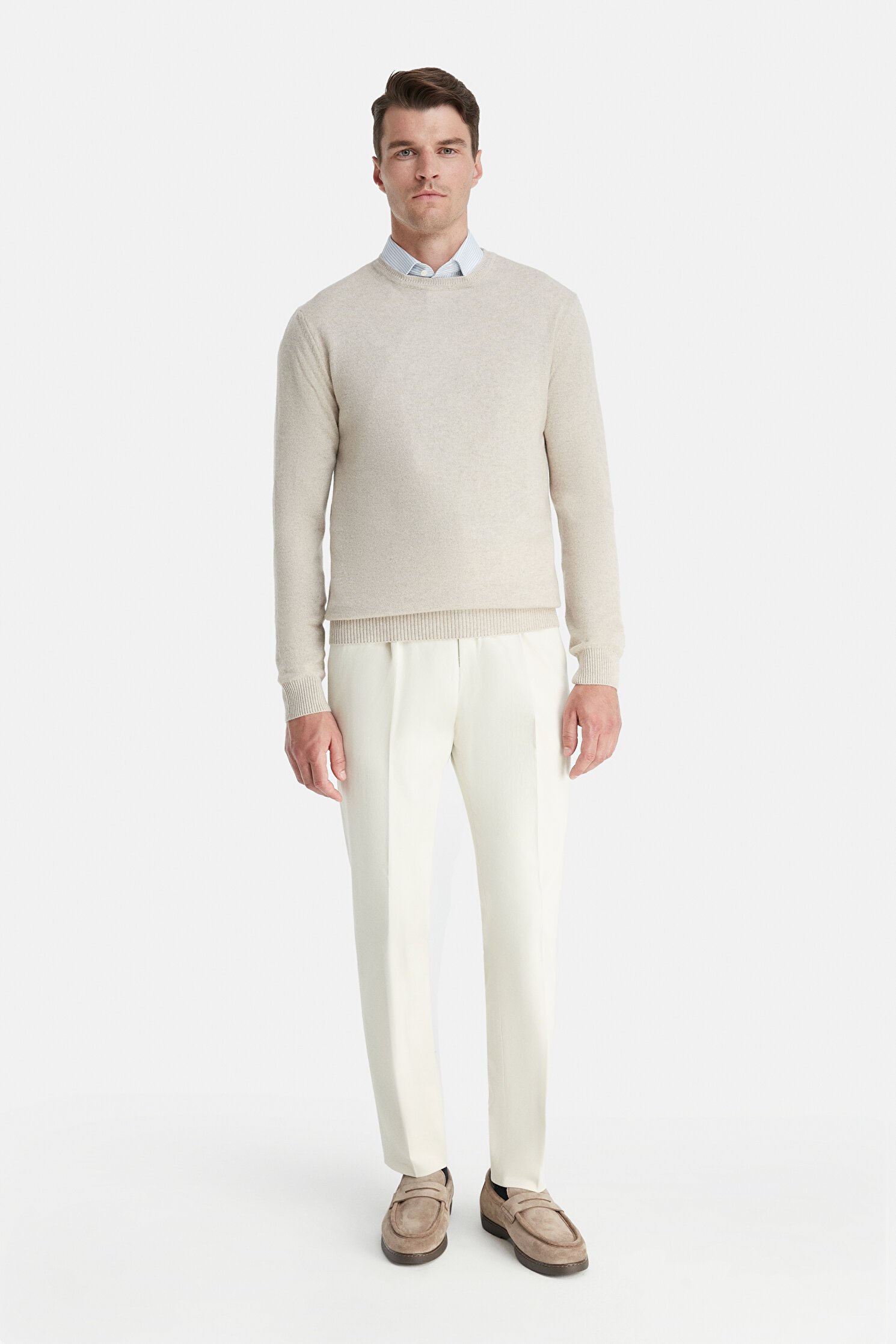 Erkek Pantolon XL - Beyaz