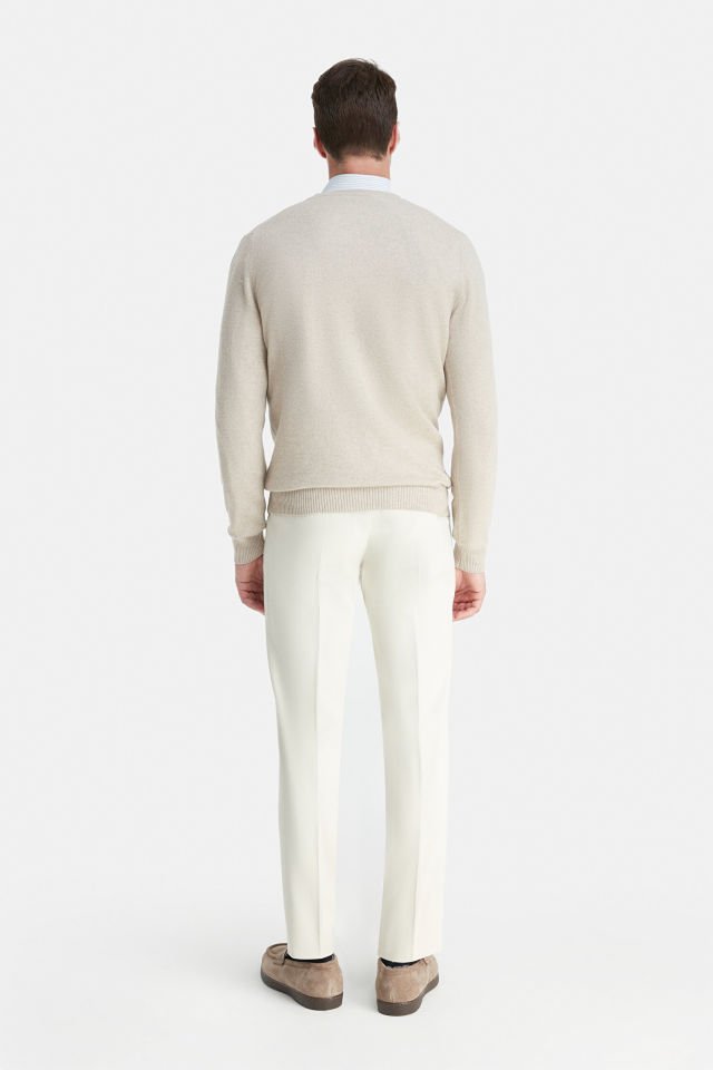 Erkek Pantolon XL - Beyaz